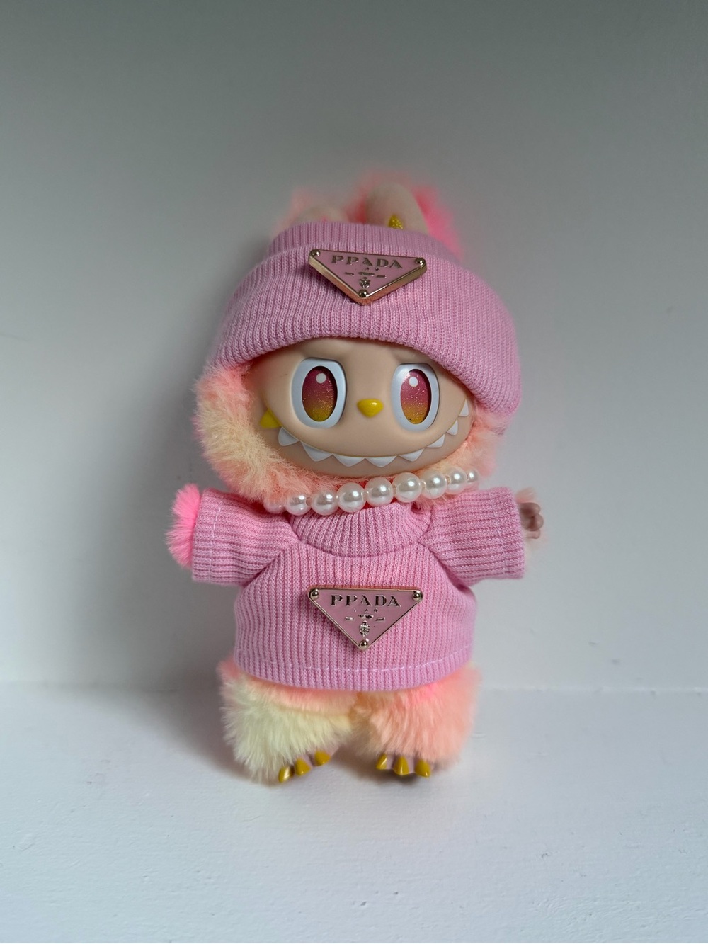 POP MART The Monsters Big into Energy x Labubu plush pendant in Loyalty